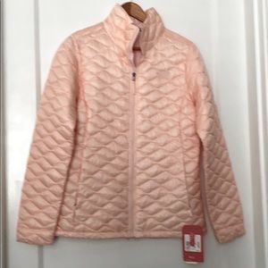 NorthFace Thermoball jacket in powder pink